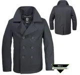 Brandit Herren Pea Coat Winterjacke Cabanjacke Mantel Marine Jacke 3109 2/29D – Bild 1