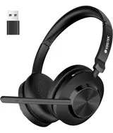 Kabelloses Headset mit Mikrofon Bluetooth On-Ear Kopfhörer Noise Cancelling  – Bild 1