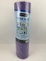UTTAM Yoga Matte 183x61x1cm rutschfest Fitness Pilates Pink Lila mit Tragegurt – Bild 1