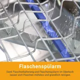 Spülmaschine 60cm Geschirrspüler LED Freistehend 7 Programme 14 Maßgedecke – Bild 8