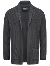 Indicode Herren Strickjacke Anaheim-Cardigan Grobstrick Hoodie Jacke Männer – Bild 5