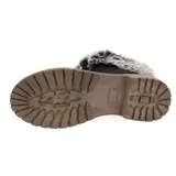 Damen Boots Stiefeletten Stiefel Schnür-Booty Winterstiefel Gefütterte Schuhe – Bild 4