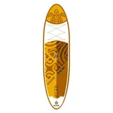 SUP Board Komplettset Allround Stand Up Paddle Surfboard Paddling 120kg Gelb – Bild 8