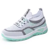 Damen Sneaker Turnschuhe Laufschuhe Atmungsaktiv Sportschuhe Freizeit Schuhe – Bild 12