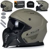 Motorradhelm Jethelm | LS2 OF606 DRIFTER SAND | Helm Roller Trial Motorrad 22.06 – Bild 1