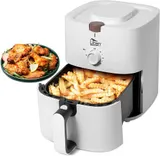 Heißluftfritteuse 4L Keine Fritteusen Airfryer Friteuse Fritteuse Weiß 1500W – Bild 1