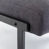 Loungesessel Sessel mit Kissen Stoffsofa Einzelsofa Wohnzimmersofa Gepolstert – Bild 10