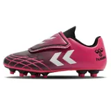 Hummel Fussballschuhe Hattrick MG Kinder Kickschuhe Klettverschluss 217580 3276  – Bild 1
