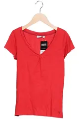 Esprit T-Shirt Damen Shirt Kurzärmliges Oberteil Gr. S Baumwolle Rot #zjxckd6 – Bild 1