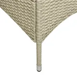 Polyrattan Gartenbank Rattan Bank 2-Sitzer Sitzbank mit Sitzkissen Rattanmöbel – Bild 10