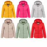 Damen Herbst Steppjacke Outdoor Übergangsjacke leicht Kapuze Frühling – Bild 4