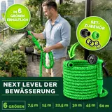 TRESKO® Flexibler Gartenschlauch flexibel Wasserschlauch dehnbarer Flexischlauch – Bild 2