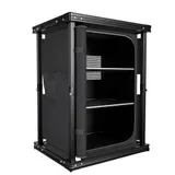 24MOVE® Campingküche Alu Koch Campingschrank Windschutz Faltbar Outdoor Camping – Bild 10