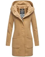 Marikoo Damen Winter Jacke Mantel Business Trenchcoat Wintermantel Parka MAIKOO – Bild 1