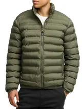 Indicode Herren Übergangsjacke INBjarne-Herrenjacke Steppjacke Stehkragen Männer – Bild 2