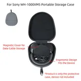 Schutzh��lle Reise Case f��r Sony WH1000XM5 Kopfh?rer leicht und kompakt – Bild 2