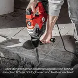 WALTER 1500W SDS+ Bohrhammer und Meißelhammer, Schlaghammer, Koffer und Zubehör – Bild 9