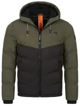 Indicode Herren Winterjacke INAgiotis-Herrenjacke Steppjacke Kapuze Jacke Männer – Bild 1