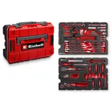 Original Einhell E-CASE 80-tlg. Werkzeugkoffer (Werkzeug-Set im robusten, stapel – Bild 1