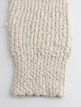 Damen Pullover Grobstrick Oversize Over Shoulder Pulli V-Ausschnitt WinterHerbst – Bild 4