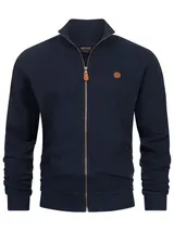 Indicode Herren Sweatjacke INGuadalupe Cardigan-Sweater Pullover Reißverschluss – Bild 1