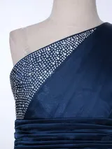 Mädchen Festlich Kleid Elegante Hochzeitskleid EIN-Schulter Blumenmädchenkleider – Bild 2