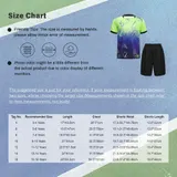 Jungen T-Shirt- Und Shorts-Set Ausbildung Sport Trainingsset Fußballkostüm – Bild 2
