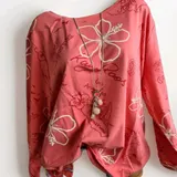 KangaROOS Damen Sweatshirt Pullover Rosa Aufdruck Langarm Gr. 36-42 NEU (1202) – Bild 5