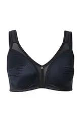 Ulla Popken Damen große Größen Minimizer BH Satin Spitze ohne Bügel 841485 – Bild 6