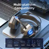 Gaming -Headset Audio Geräuschunterbrechung Hochwertig Humanisiert Kristall – Bild 13