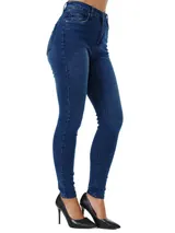 Tazzio Jeans Damen High Waist Skinny Fit Jeanshose Stretch Denim Hose – Bild 5