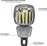 170 Lux LED E-Bike Fahrrad Scheinwerfer mit Reflektor Frontlampe Licht 8-48V DC – Bild 2