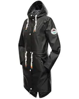 Navahoo Damen Regen Jacke Mantel Parka Wasserdicht Funktionsjacke B919 NEU – Bild 4