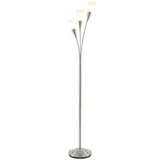 HOMCOM Stehlampe Wohnzimmer 40 W 3 Flammige Stehleuchte mit Fußschalter – Bild 3