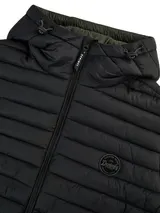 DENIMFY Steppjacke Herren leicht mit Kapuze DFTristan Jacke Pufferjacke – Bild 5