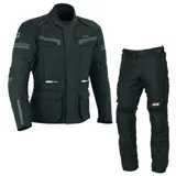 Herren Motorradkombi Biker Textiljacke & Hose Mit Protektoren Motorradbekleidung – Bild 3
