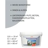 Wilckens Fassadenfarbe Weiß matt 2,5 Liter – Bild 3