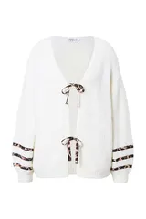 Studio Untold Damen große Größen Strickjacke Oversize Shape Leo Schleifen 842401 – Bild 7