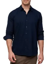 Indicode Herren Langarmhemd INSville-Hemd Langarm Herrenhemd Sommerhemd Männer – Bild 2