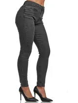 Tazzio Jeans Damen High Waist Skinny Fit Jeanshose Stretch Denim Hose – Bild 5