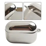 Stilvolle und waschbare galvanisierte für Airpods Hülle Silber Metall Abdeckun – Bild 12