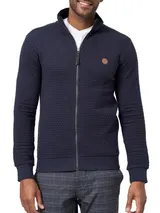 Indicode Herren Sweatjacke Bermie-Strickjacke Pullover Stehkragen Reißverschluss – Bild 1