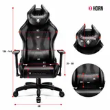 Diablo X-Horn 2.0 Gaming Stuhl Gamer PC Chair Bürostuhl Schreibtischstuhl S-XL – Bild 11
