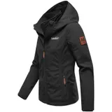 Marikoo Designer Damen Übergangs Jacke leicht gefüttert Kapuze kurz B659 – Bild 8