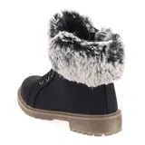 Damen Boots Stiefeletten Stiefel Schnür-Booty Winterstiefel Gefütterte Schuhe – Bild 3