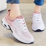 Damen Laufschuhe Atmungsaktiv Turnschuhe Leichte Sportschuhe Athletisch Sneaker – Bild 3