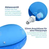 Swimmingpool Schwimmbecken Schwimmbad Quick Up Pool 427 x 84 cm Komplettset blau – Bild 6