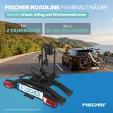 FISCHER Kupplungs Fahrradträger RoadLine Black 2 E-Bikes 60kg Fahrräder klappbar – Bild 2