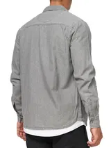 Indicode Herren Langarmhemd Mike-Hemd Jeanshemd Denim Freizeithemd Männerhemd – Bild 3