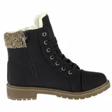 Damen Stiefeletten Boots Stiefel Booty Gefütterte Winterschuhe Schuhe Warmfutter – Bild 2